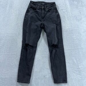 American Eagle Outfitters Black Mom Jeans